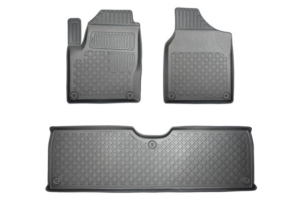 Guminiai kilimėliai Volkswagen Sharan I (1995-2010) 5 vietų su borteliais