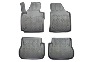 Guminiai kilimėliai Volkswagen Caddy 2K (2003-2020) 5 vietų su borteliais