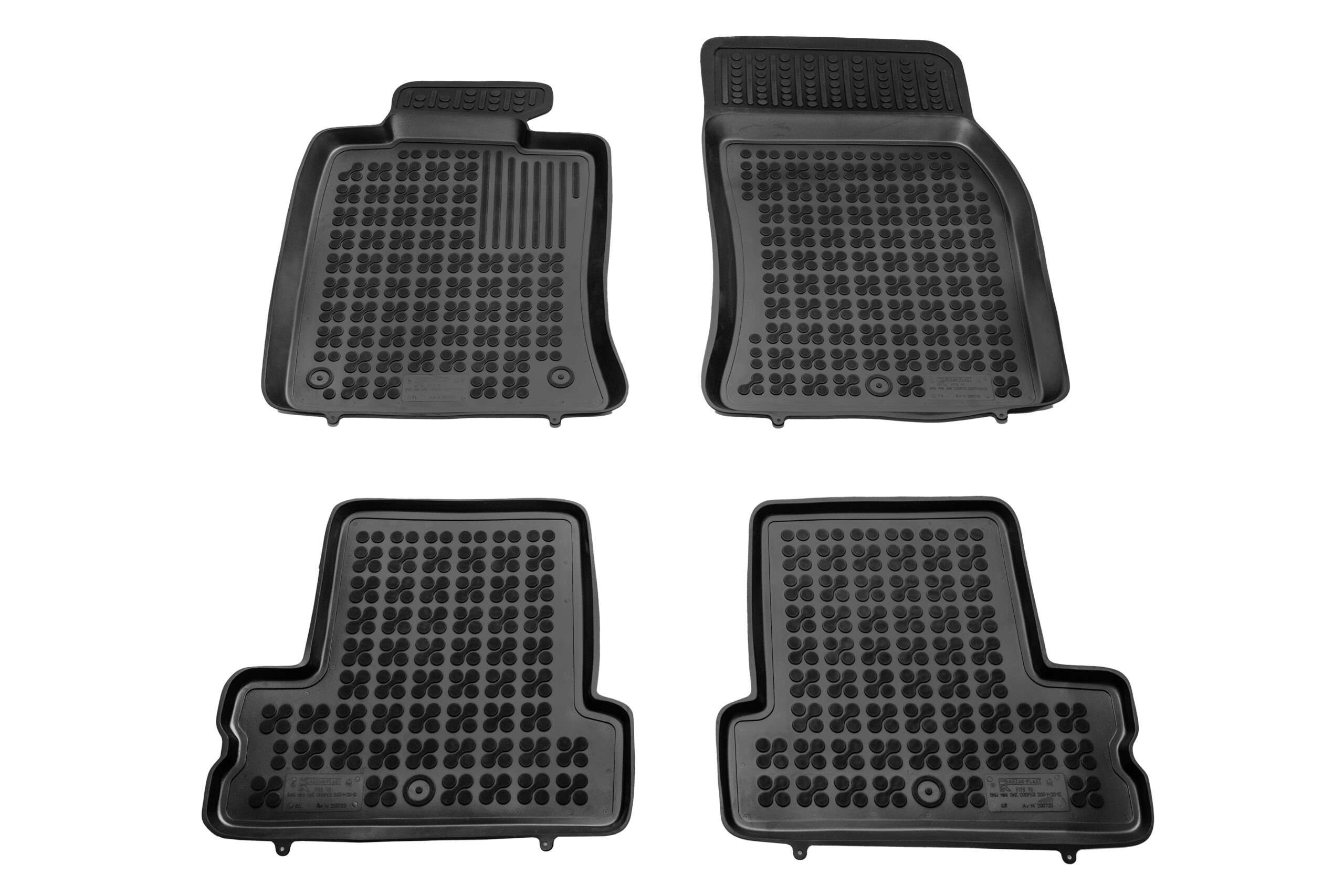 Modeliniai guminiai kilimėliai Mini One / Cooper I (2001-2014)