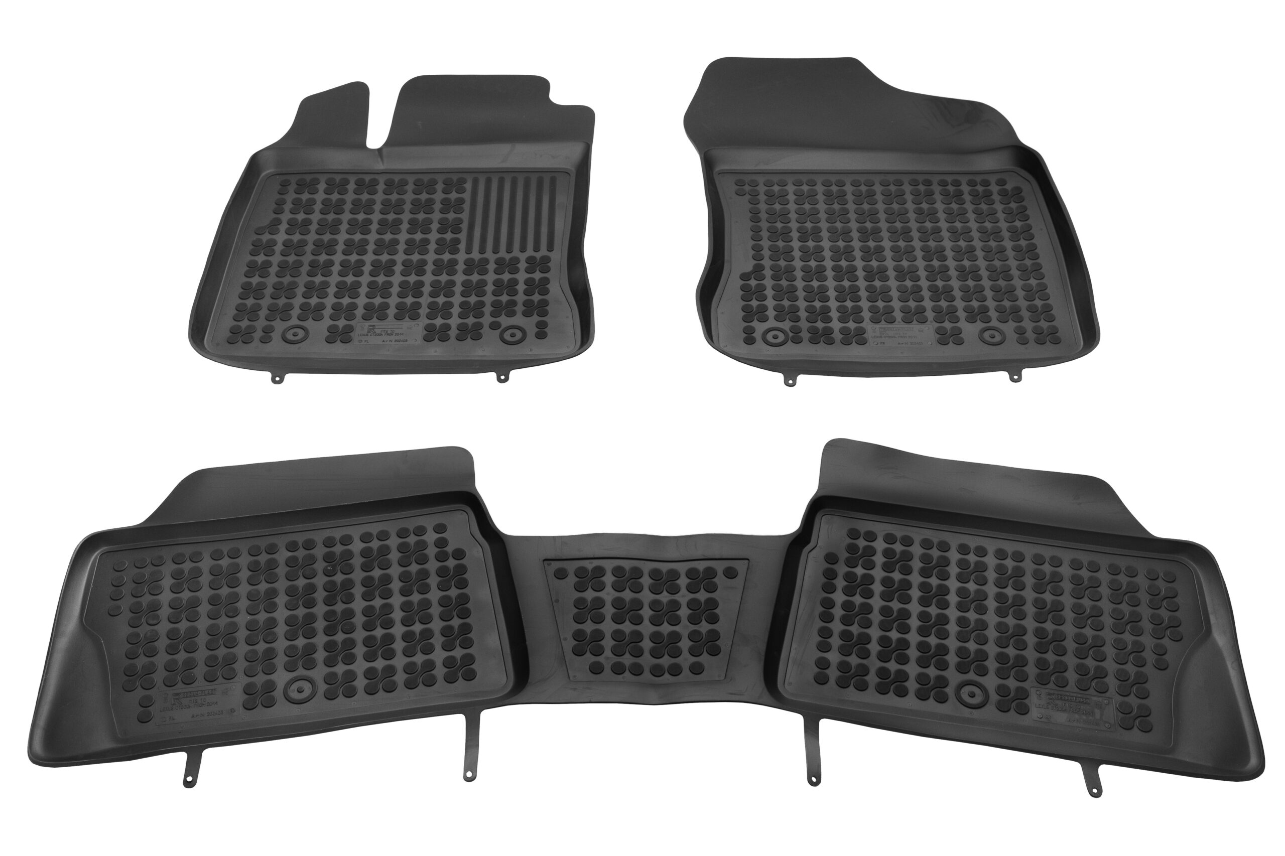 Modeliniai guminiai kilimėliai Lexus CT 200h (2011➝)