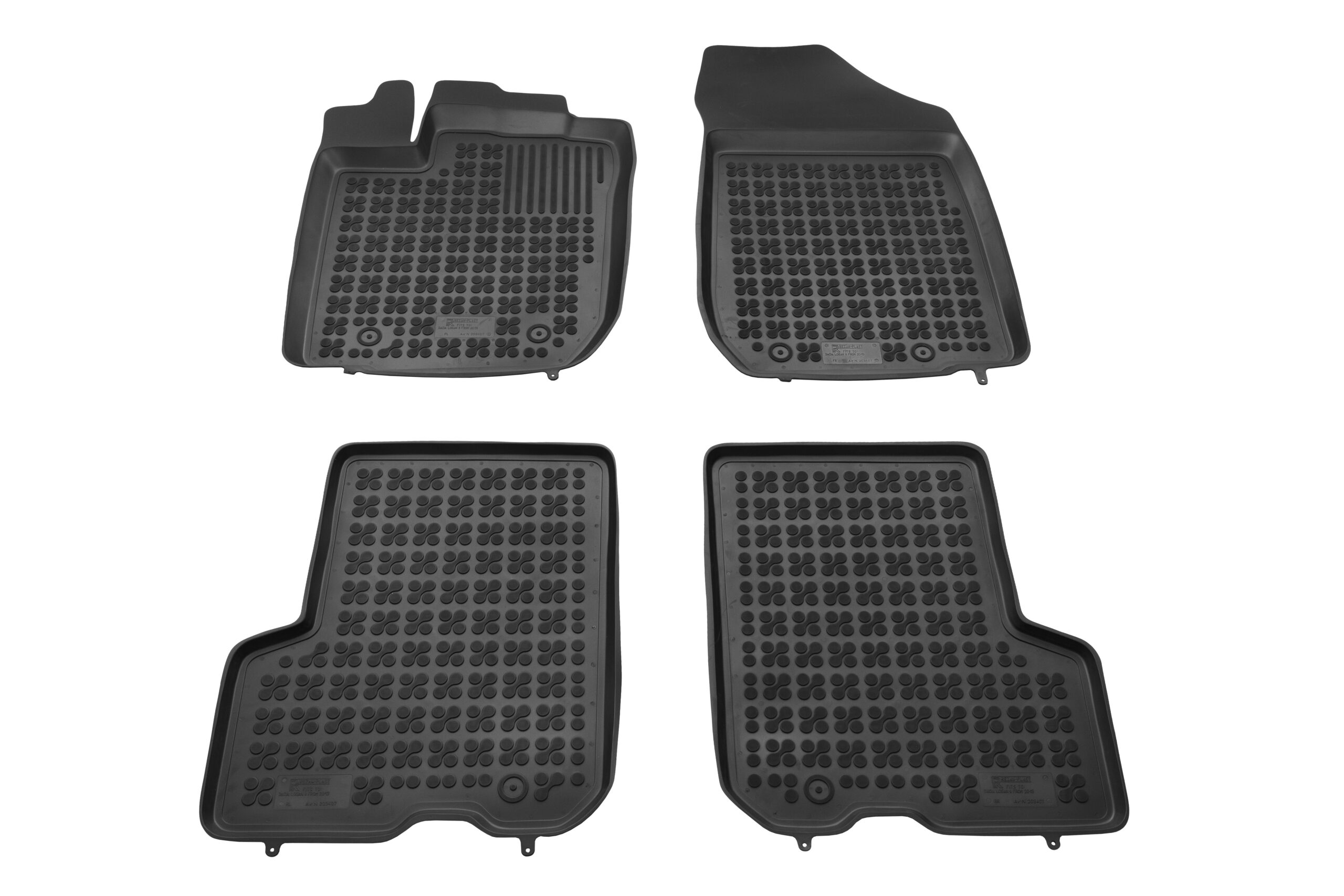 Modeliniai guminiai kilimėliai Dacia Logan II (2012-2020)