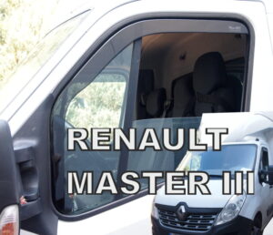 Langų vėjo deflektoriai Renault Master III (2010-2024) ilgi priekiniai