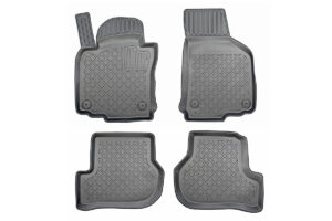 Guminiai kilimėliai Volkswagen Golf VI (2008-2013) su borteliais