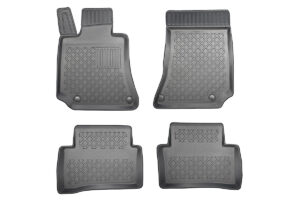 Guminiai kilimėliai Mercedes E-klasė W212 (2009-2016) su borteliais