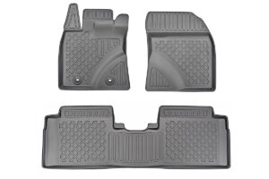 Guminiai kilimėliai Toyota Avensis III (2009-2018) Facelift su borteliais