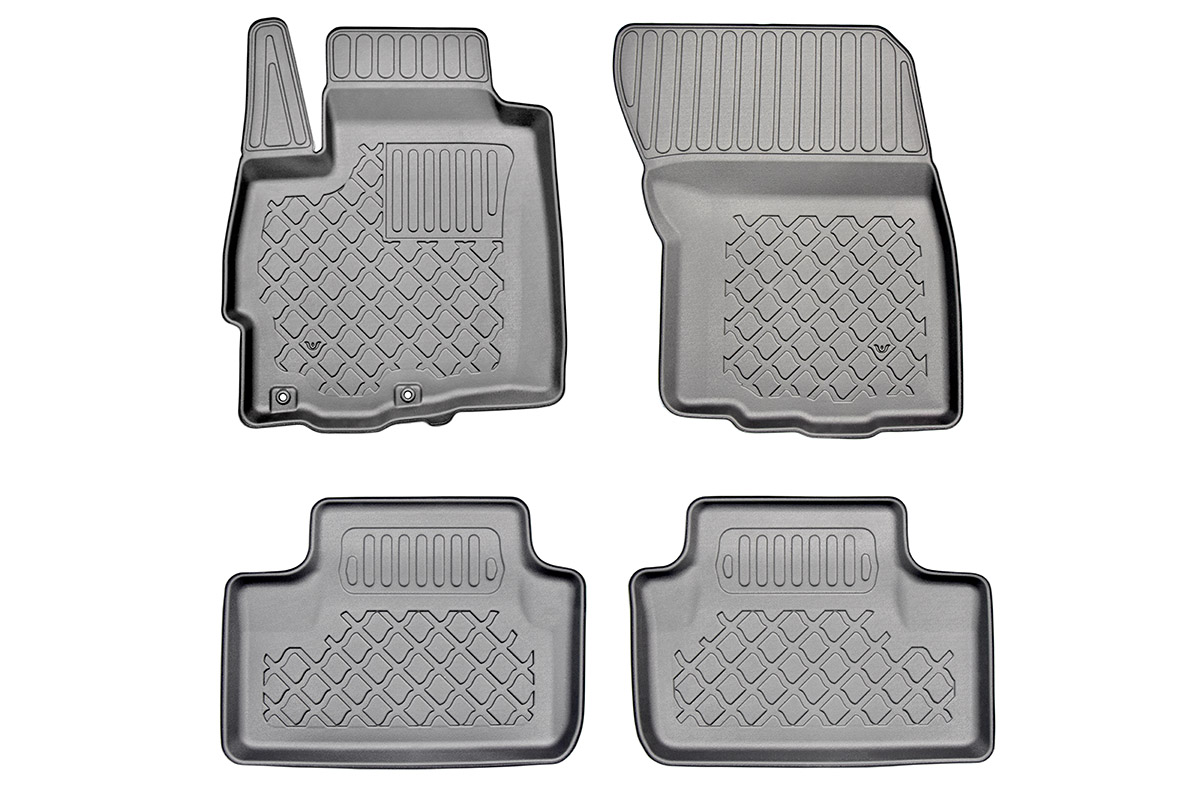 Guminiai kilimėliai Mitsubishi ASX 2010➝ su borteliais