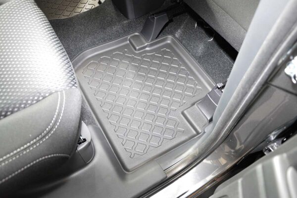 Guminiai kilimėliai Mitsubishi Outlander III 2012➝ su borteliais - Image 3