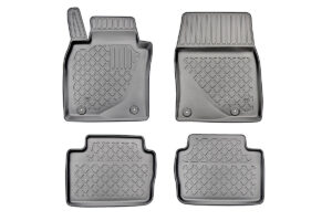 Modeliniai guminiai kilimėliai Mazda 3 IV (2019➝) Hatchback su borteliais