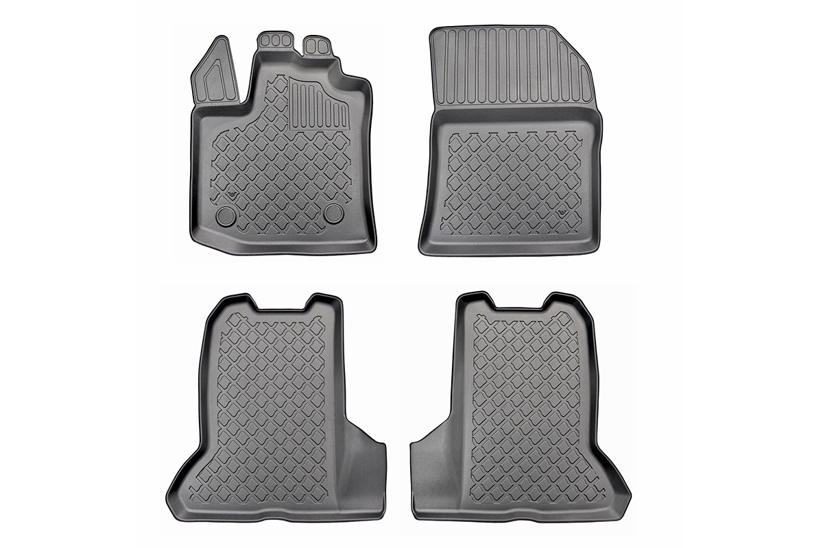 Guminiai kilimėliai Dacia Dokker (2012-2021) su borteliais