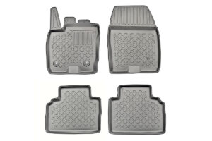 Guminiai kilimėliai Ford Tourneo Courier 2014➝ 5 vietų su borteliais