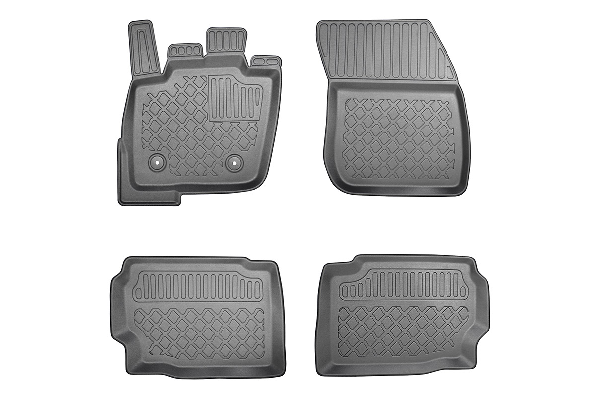 Guminiai kilimėliai Ford Mondeo MK5 2015-2022 su borteliais