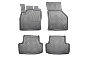 Guminiai kilimėliai Audi A3 III 8V (2012-2020) su borteliais