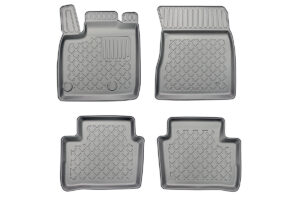 Guminiai kilimėliai Nissan Qashqai III J12 2021➝ Mild Hybrid su borteliais