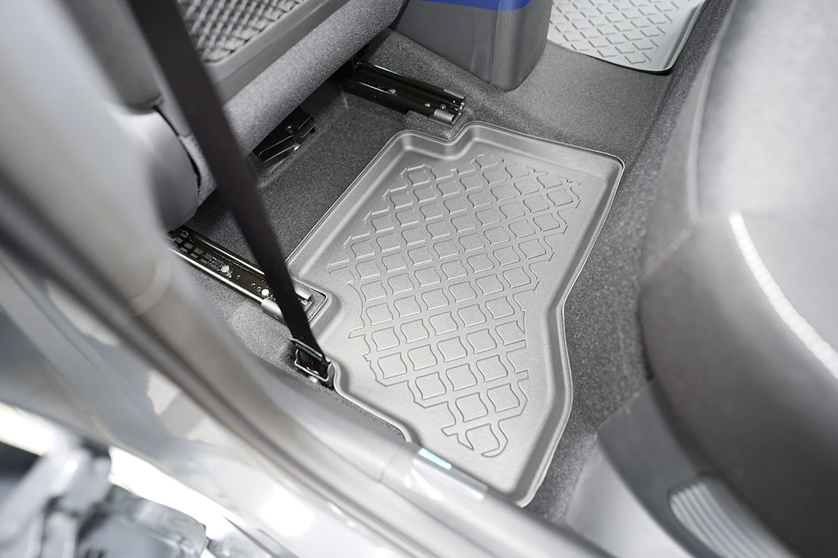 Guminiai kilimėliai Hyundai Kona 2019➝ Hybrid su borteliais - Image 5