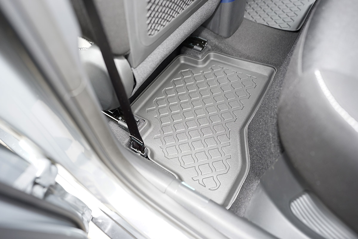 Guminiai kilimėliai Hyundai Kona 2019➝ Hybrid su borteliais - Image 4