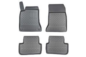 Guminiai kilimėliai Mercedes GLA-klasė X156 (2014-2020) su borteliais