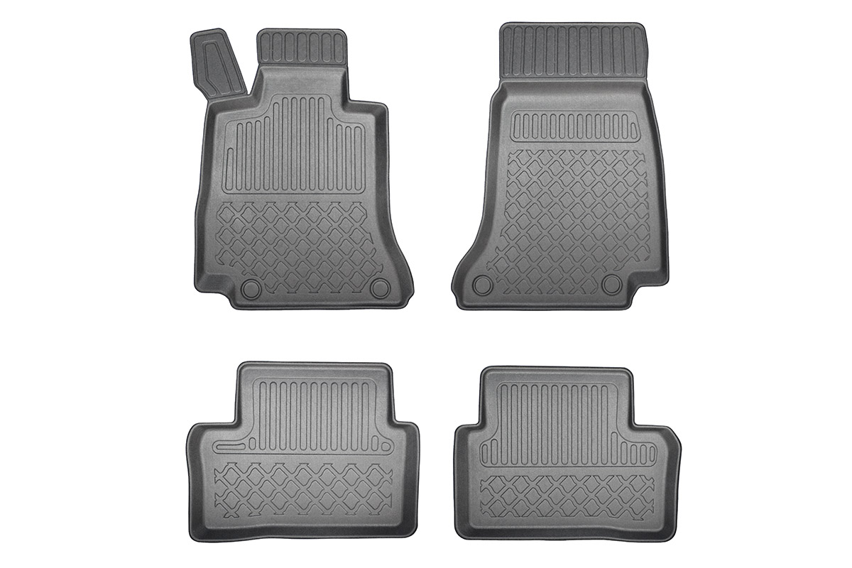 Guminiai kilimėliai Mercedes E-klasė W213 2016➝ su borteliais