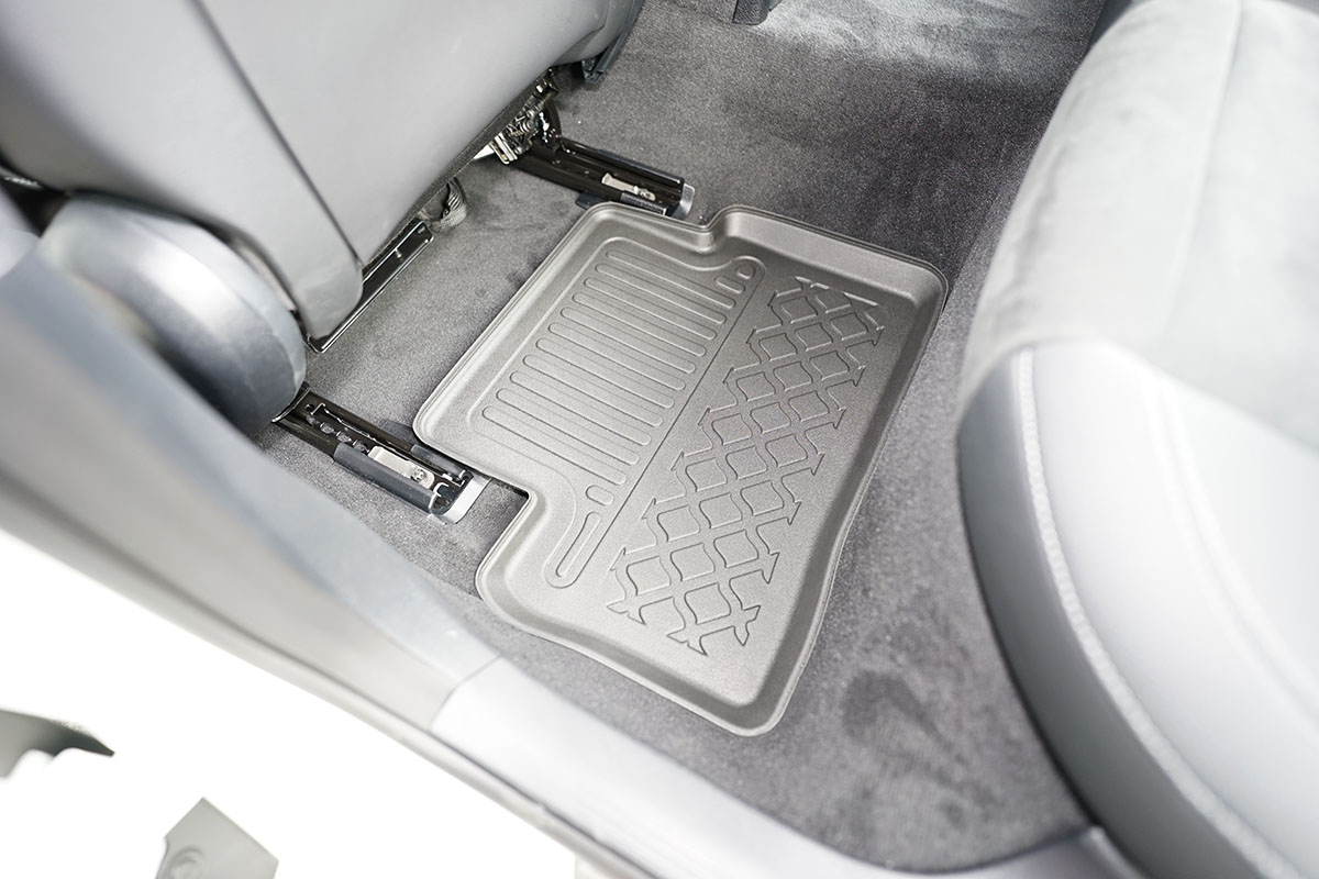 Guminiai kilimėliai Mercedes E-klasė W213 2016➝ su borteliais - Image 5