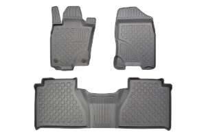 Guminiai kilimėliai Mercedes X-klasė W470 (2017-2020) su borteliais