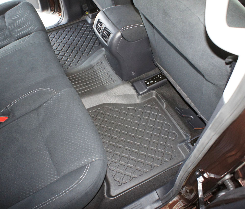 Guminiai kilimėliai Mercedes X-klasė W470 (2017-2020) su borteliais - Image 10