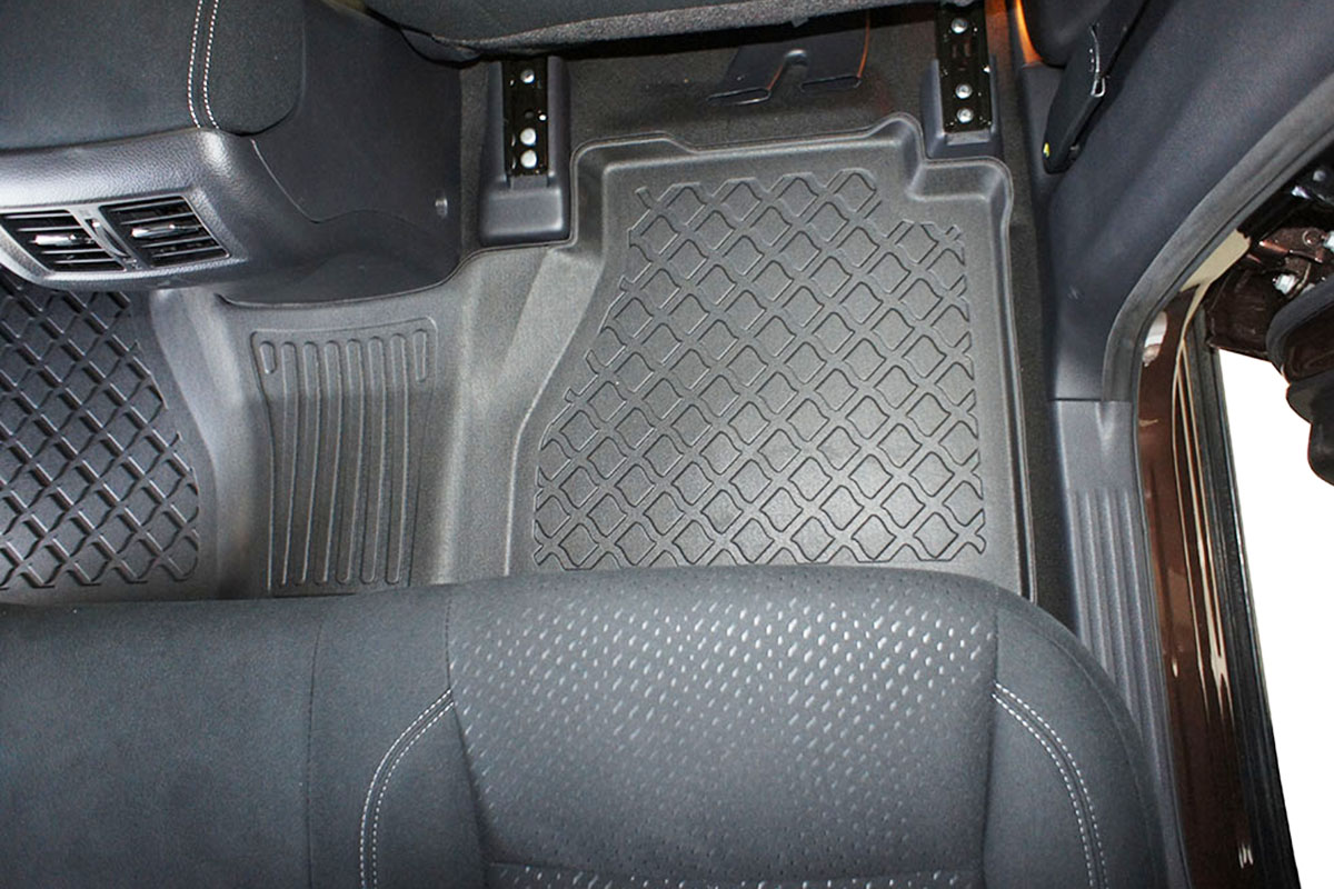 Guminiai kilimėliai Mercedes X-klasė W470 (2017-2020) su borteliais - Image 9