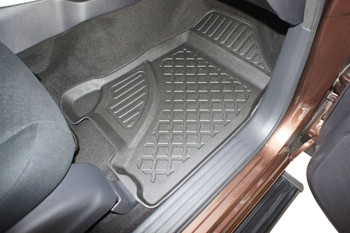 Guminiai kilimėliai Mercedes X-klasė W470 (2017-2020) su borteliais - Image 6