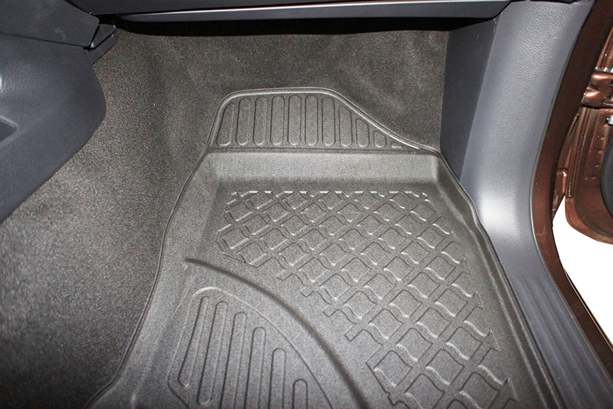 Guminiai kilimėliai Mercedes X-klasė W470 (2017-2020) su borteliais - Image 5