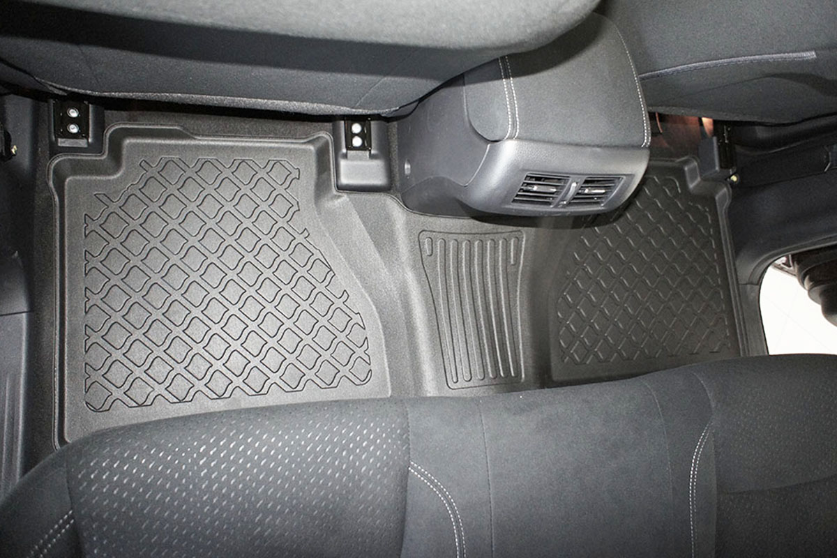Guminiai kilimėliai Mercedes X-klasė W470 (2017-2020) su borteliais - Image 3
