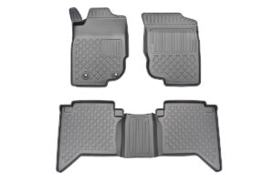 Guminiai kilimėliai Toyota Hilux VII 2005-2015 su borteliais