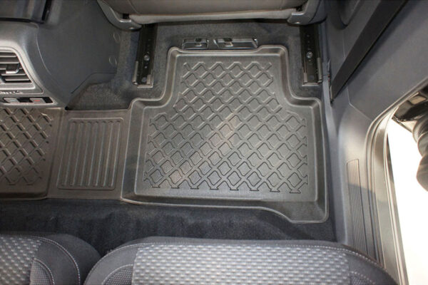Guminiai kilimėliai Volkswagen Touran II (2015➝) 5 vietų su borteliais - Image 9