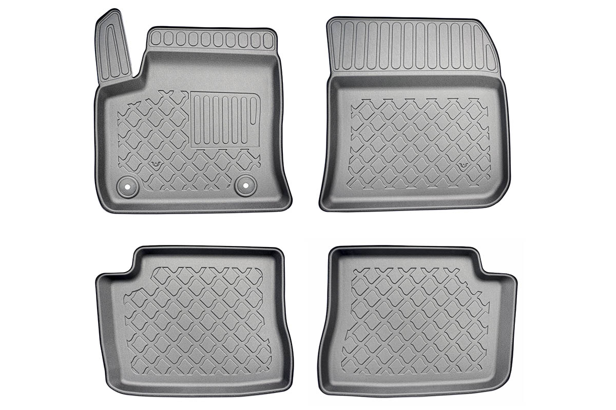 Guminiai kilimėliai Opel Corsa-e 2020➝ su borteliais