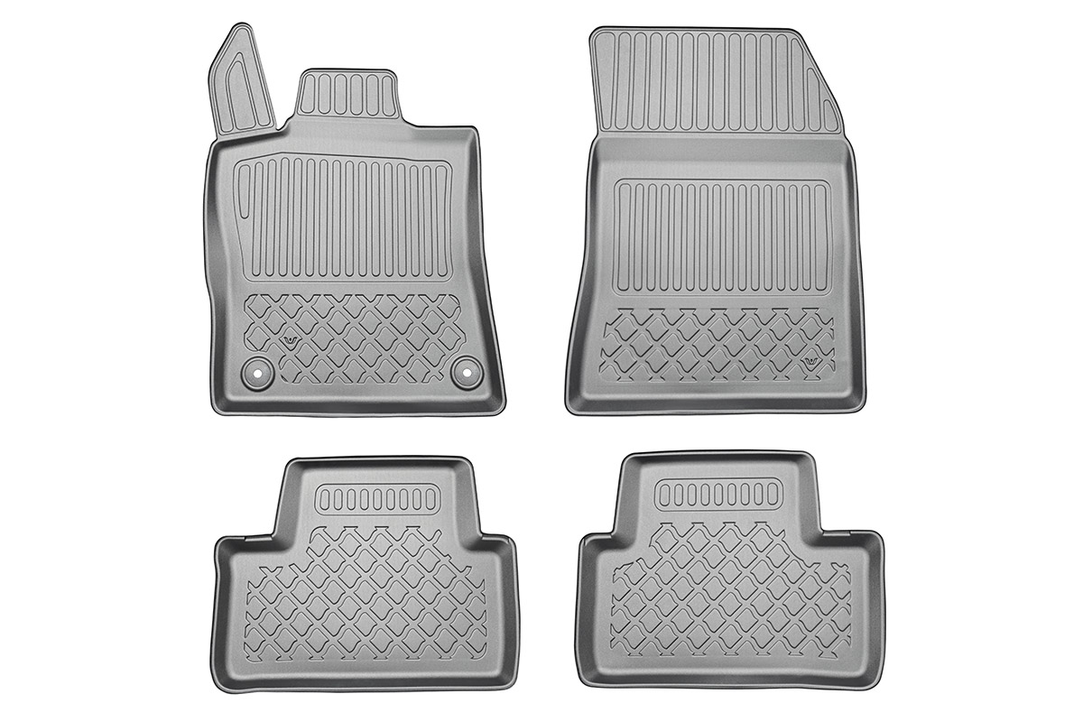 Guminiai kilimėliai Citroen DS4 2021➝ su borteliais