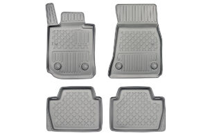 Guminiai kilimėliai BMW 4 serija G22 2020➝ Coupe su borteliais