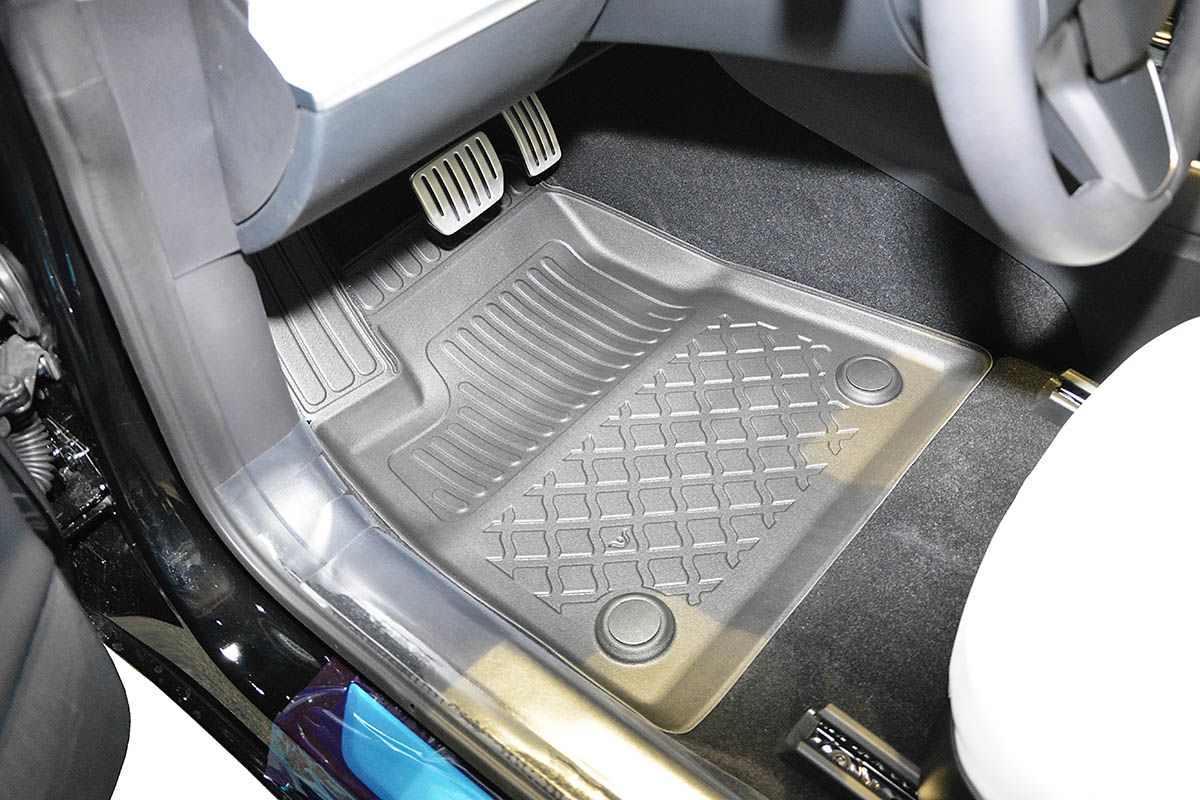 Guminiai kilimėliai Tesla Model 3 2017➝ su borteliais - Image 8