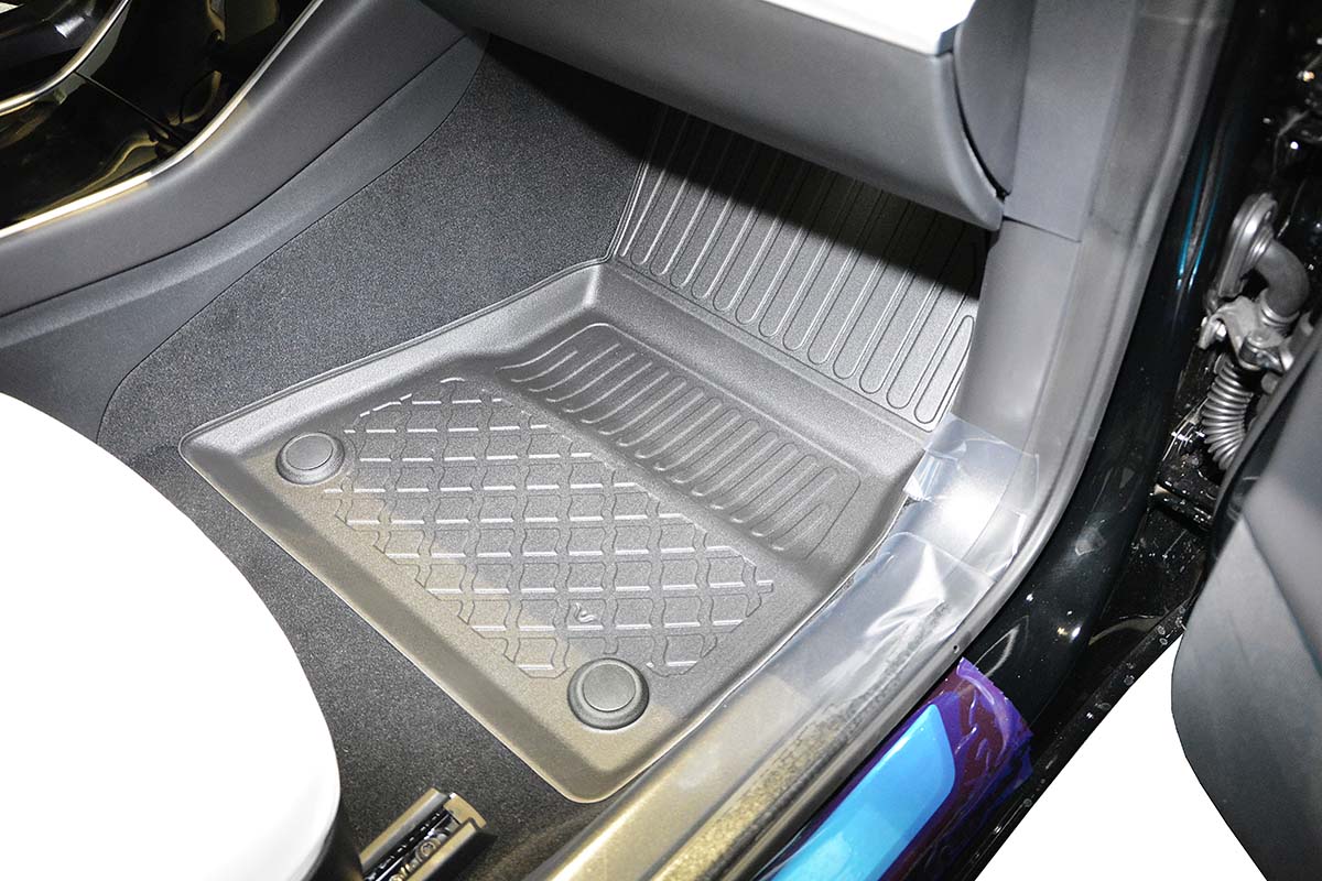 Guminiai kilimėliai Tesla Model 3 2017➝ su borteliais - Image 7