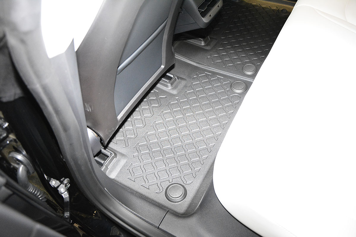 Guminiai kilimėliai Tesla Model 3 2017➝ su borteliais - Image 5