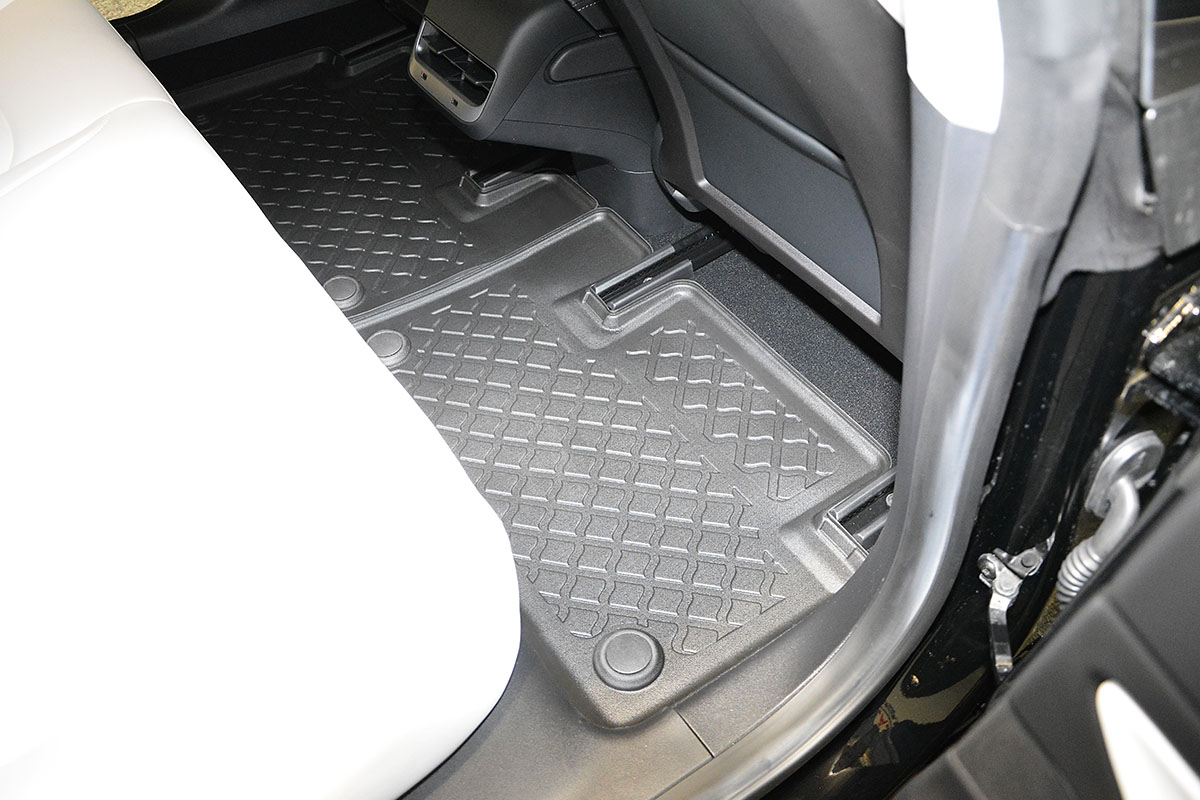 Guminiai kilimėliai Tesla Model 3 2017➝ su borteliais - Image 4