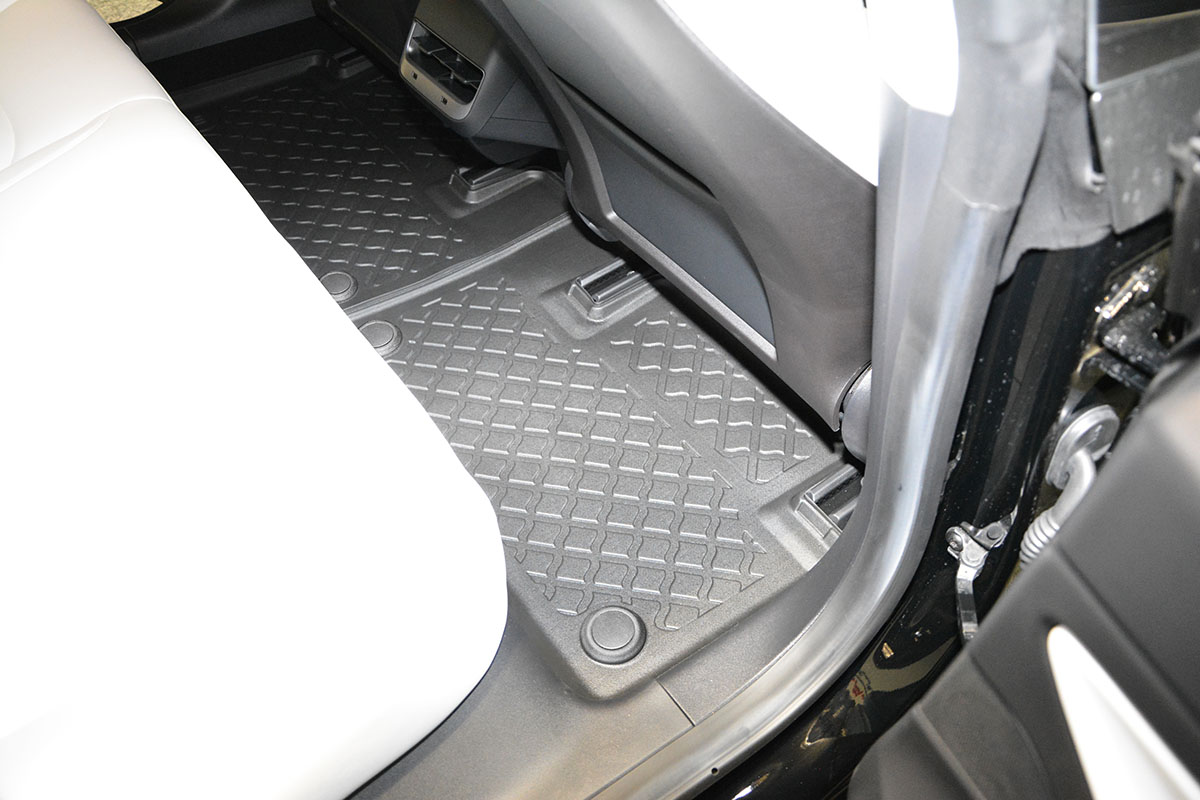 Guminiai kilimėliai Tesla Model 3 2017➝ su borteliais - Image 3