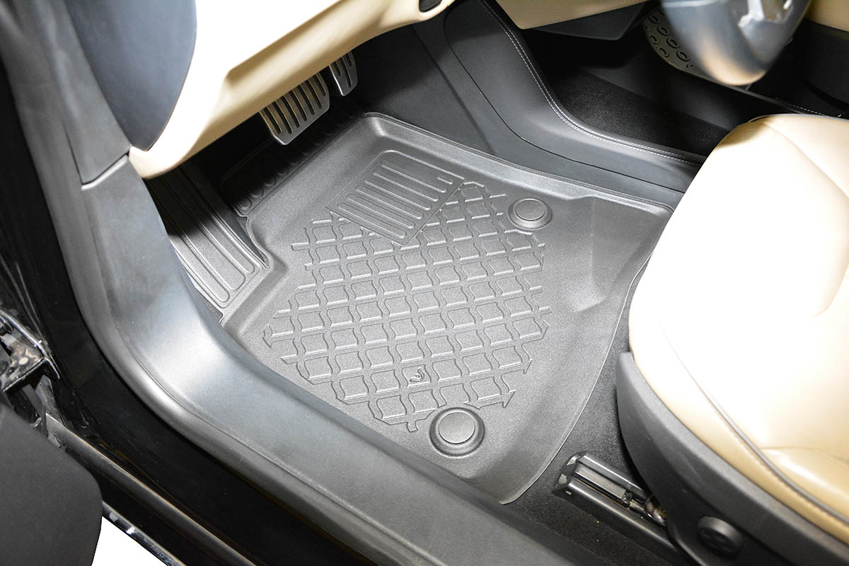 Guminiai kilimėliai Tesla Model S 2012➝ su borteliais - Image 5