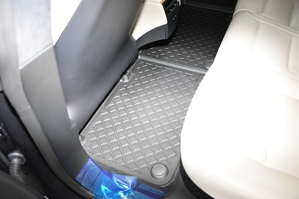 Guminiai kilimėliai Tesla Model S 2012➝ su borteliais - Image 7