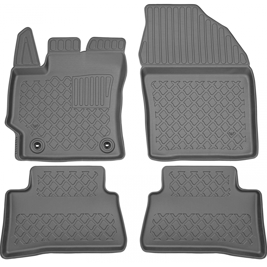 Guminiai kilimėliai TOYOTA Corolla Cross Hybrid 2022→