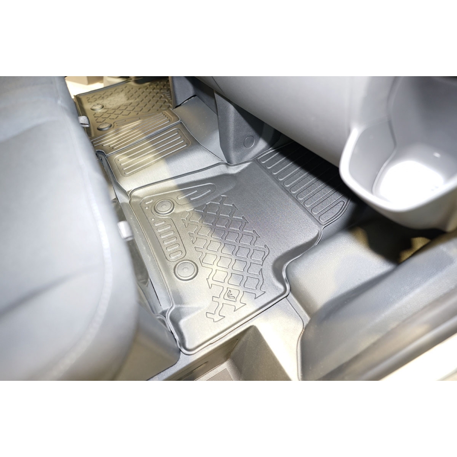 Guminiai kilimėliai FORD Transit 2012-2025 2 vietų, Su mechanine pav. dėže, - Image 2