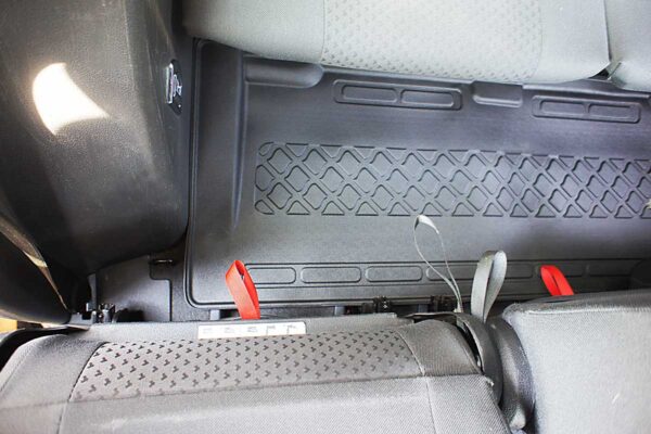 Guminiai kilimėliai Volkswagen Touran I (2003-2015) 3 eilė su borteliais - Image 4