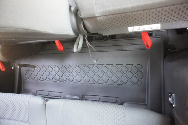 Guminiai kilimėliai Volkswagen Touran I (2003-2015) 3 eilė su borteliais - Image 5