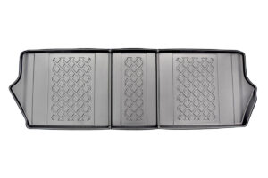 Guminiai kilimėliai Mercedes EQV 2019➝ 3 eilė su borteliais