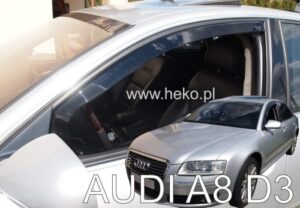 Langų vėjo deflektoriai Audi A8 D3 (2002-2009) priekiniai