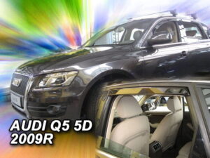Langų vėjo deflektoriai Audi Q5 I (2008-2016) priekiniai ir galiniai