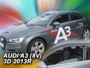 Langų vėjo deflektoriai Audi A3 III 8V Sportback (2012-2020) 3 durų priekiniai