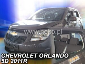 Langų vėjo deflektoriai Chevrolet Orlando (2010-2018) priekiniai ir galiniai