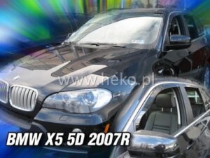 Langų vėjo deflektoriai BMW X5 E70 (2006-2013) priekiniai ir galiniai
